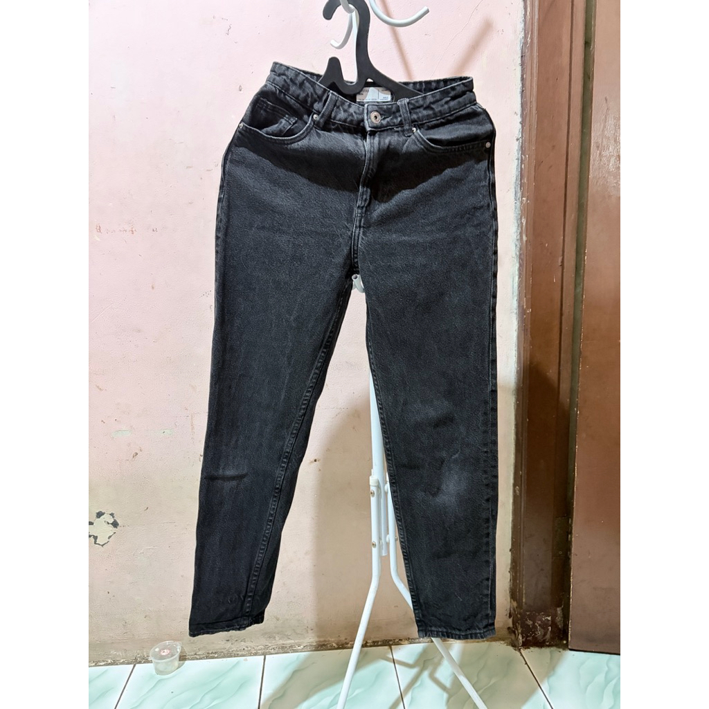 celana jeans bershka (mom jeans)