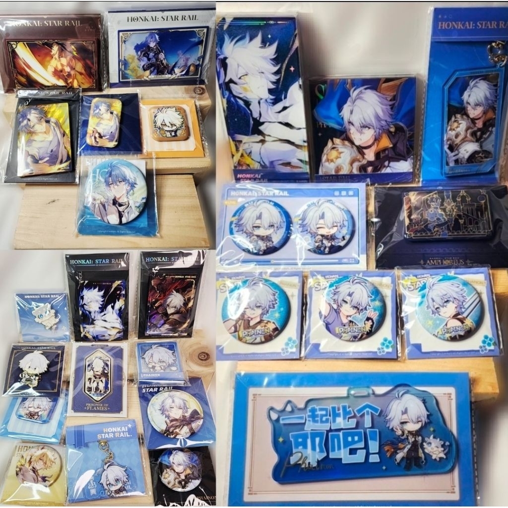 Ready Original Phainon Honkai Star Rail HSR Badge Pin Acrylic Standee Merchandise Merch Mihoyo
