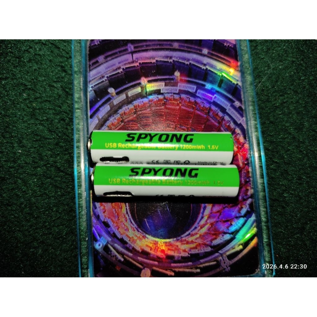 USB C Rechargeable Battery AAA 1200 mAh SPYONG