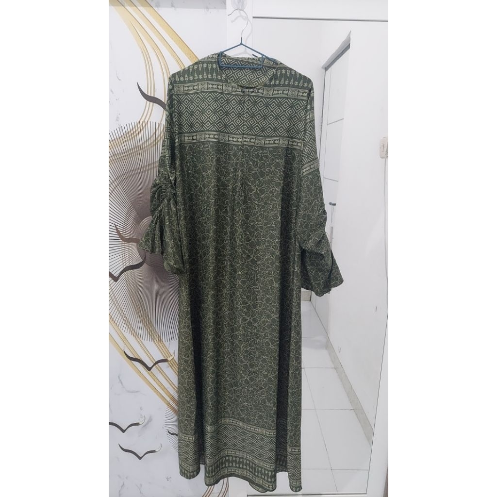 mayoutfit gamis silk