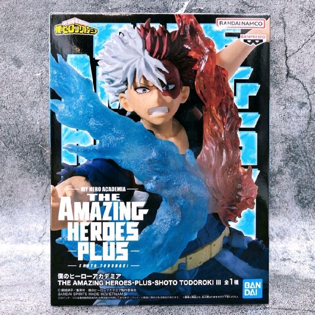 Banpresto My Hero Academia The Amazing Heroes Plus III - Shoto Todoroki Figure