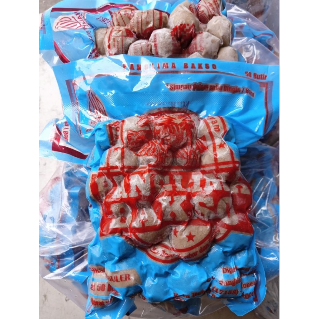 Bakso Urat Panglima - Bakso Urat Sapi Frozen - isi 50, empuk, lezat dan siap saji