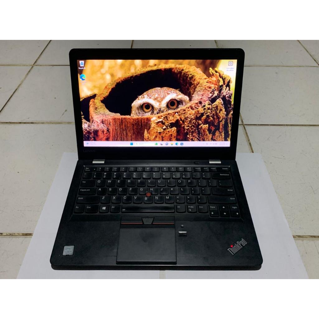 LAPTOP LENOVO THINKPAD 13  Spesifikasi : Intel Core i5-7200U, RAM 16 GB, SSD 128 GB