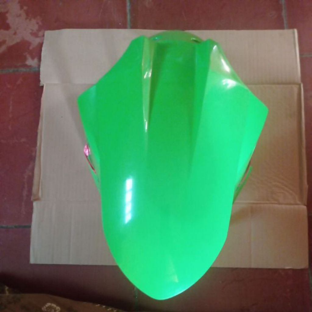 SPAKBOR DEPAN NINJA 250 FI WARNA HIJAU