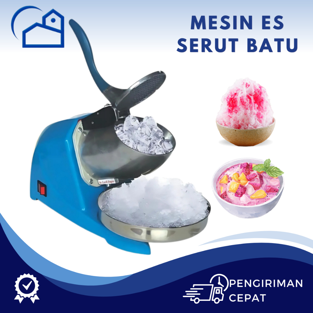 HOMESTATION - Mesin Ice Crusher GSF 4190 / Mesin Serut Es Mesin Penghancur Es