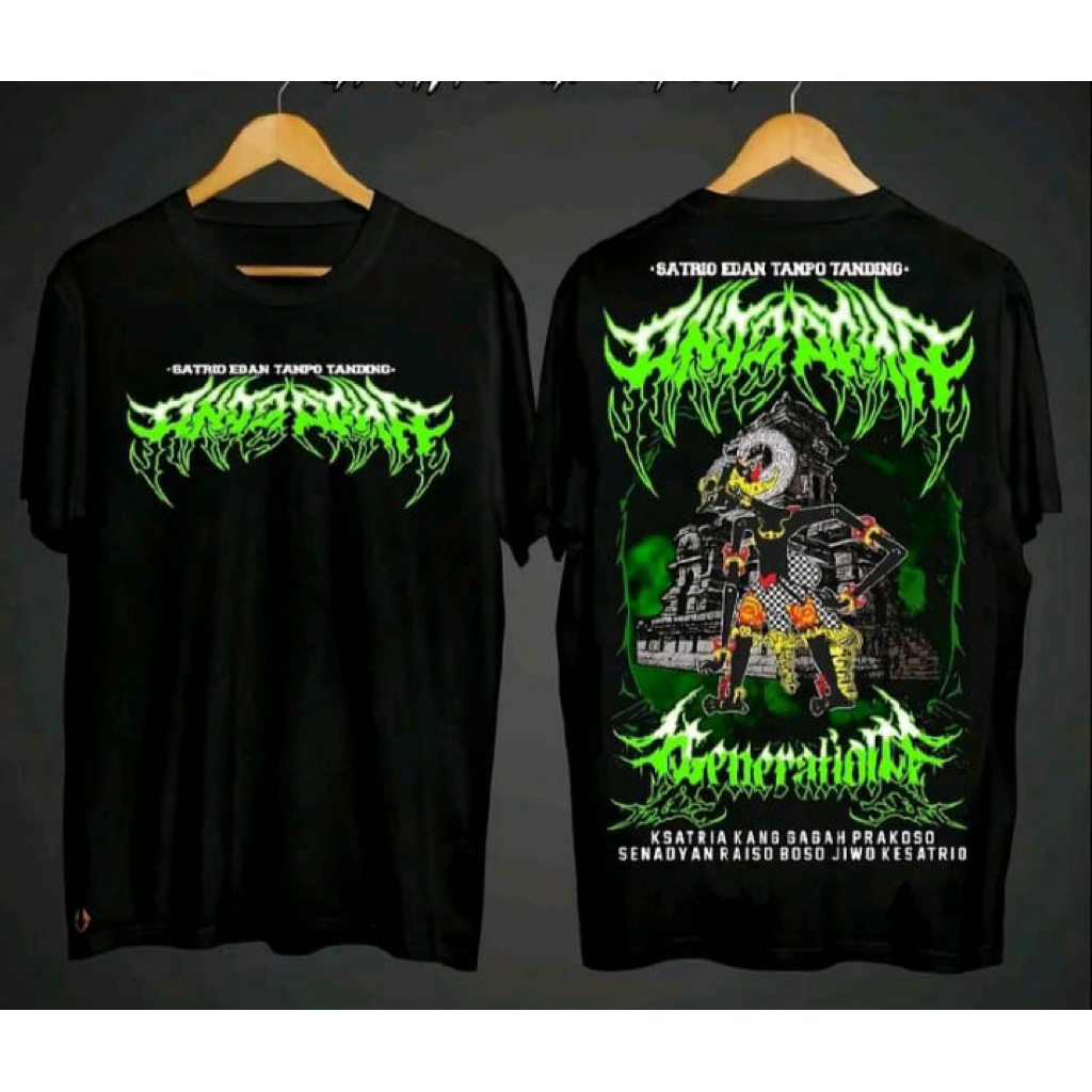 Kaos sablon antasena generation t-shirt distro unisex bahan adem