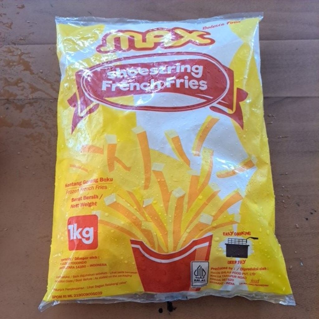 Max Shoestring French Fries