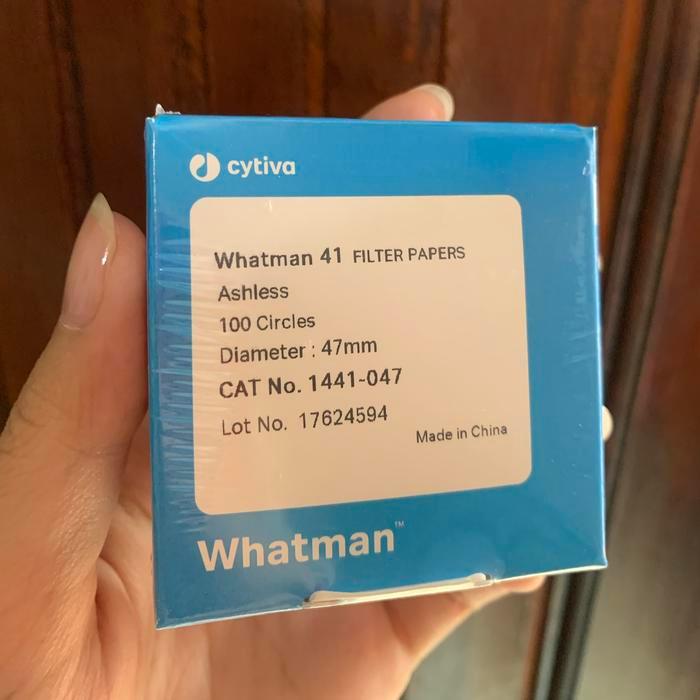 Whatman 41 Filter Papers Ashlees Dia.47 mm 1441-047 100/pack