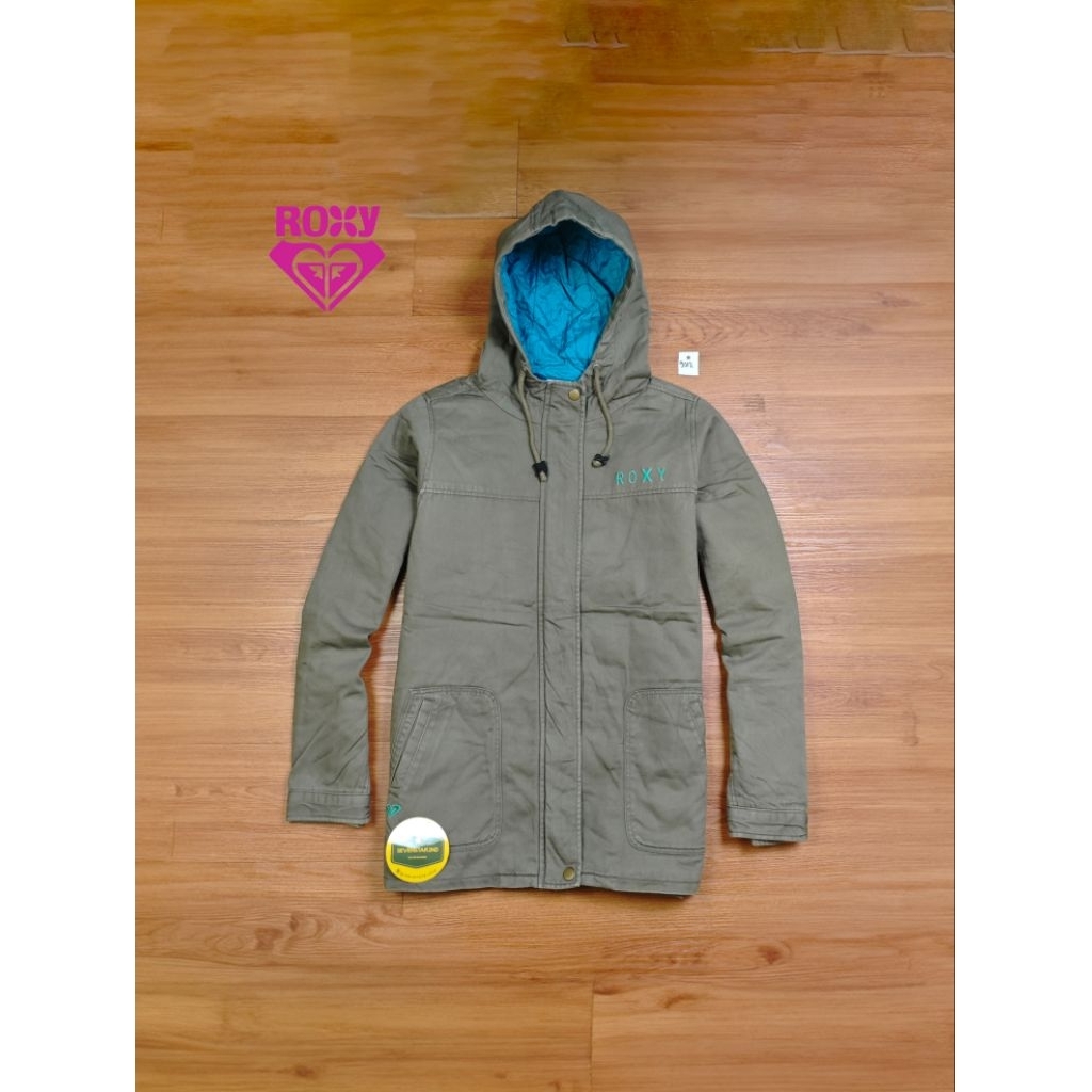 roxy casual canvas jacket