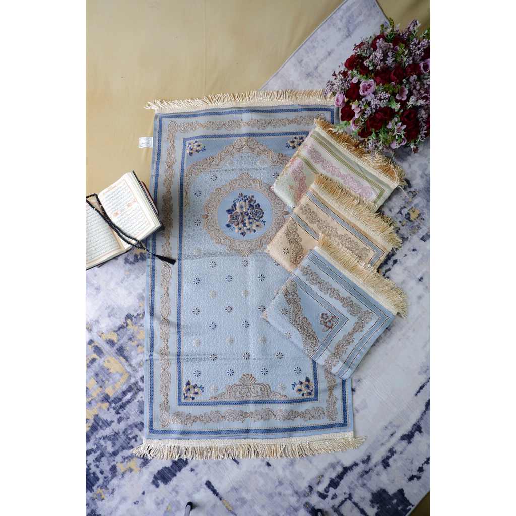 Sajadah turki motif premium | Sajadah High Quality Arbain | Sajadah Cantik & Mewah
