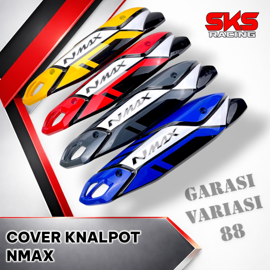 Cover Knalpot Nmax New Variasi Aksesoris Tameng Knalpot Motor Nmax Neo Turbo Nmax New Variasi  Cover