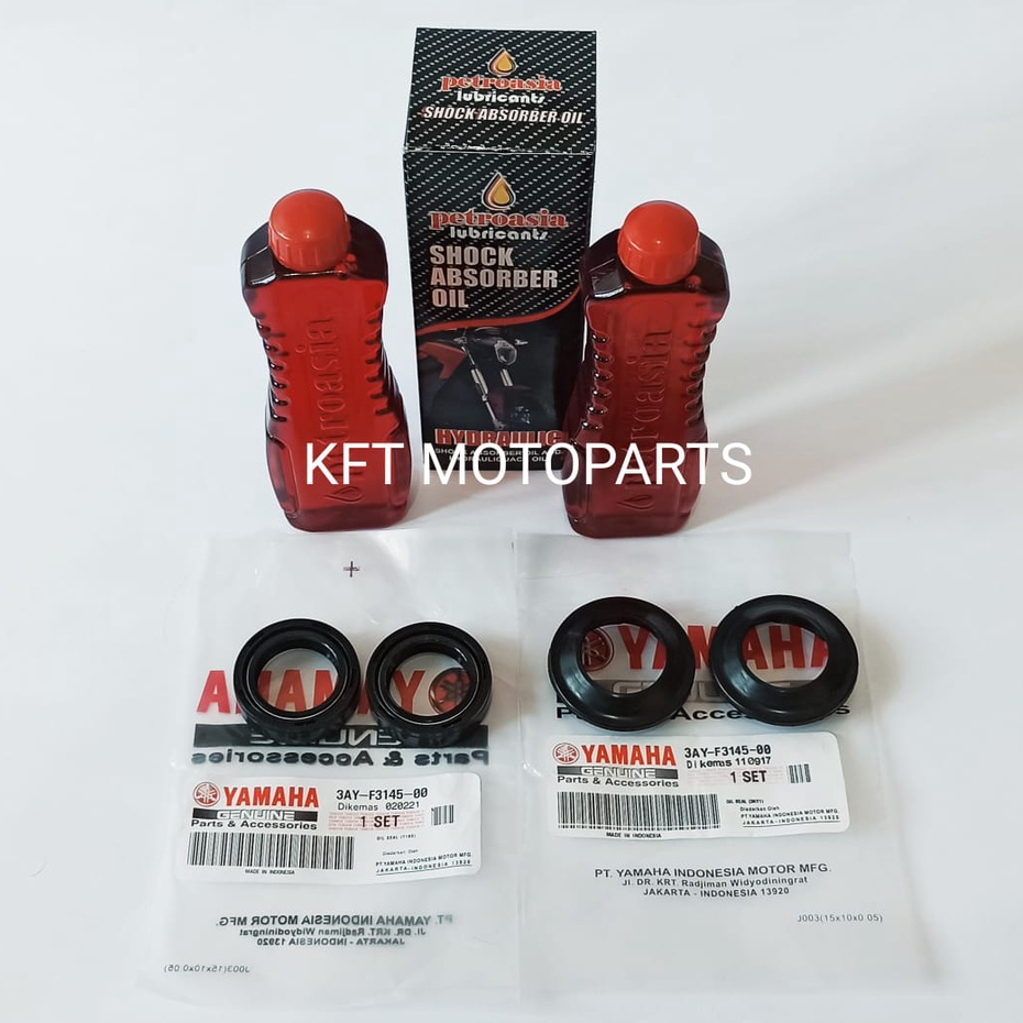 Seal Shock Depan Dan Oli Shock YAMAHA MIO FINO FINO FI FINO 125