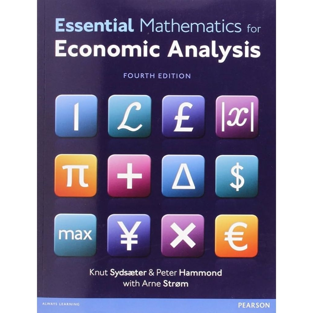 Buku Essential Mathematics for Economic Analysis