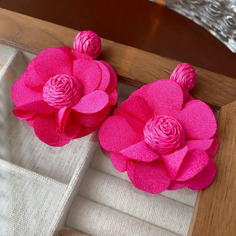 2pcs/Set Anting Bunga Kecil Anting Bunga Korea Anting Motif Bunga Anting Tusuk Korea Anting Bunga