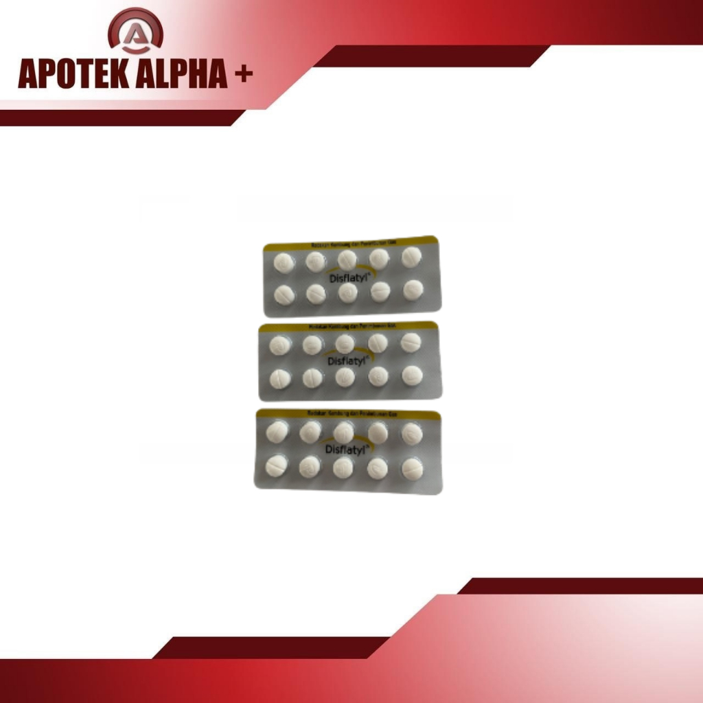 DISFLATYL 10 TABLET Simethicone 40 mg