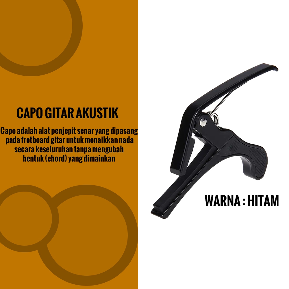 Capo gitar akustik