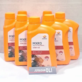 Oli Repsol MXR 3 Manual (4T) adalah pelumas mesin motor 4-tak (bebek/sport)
