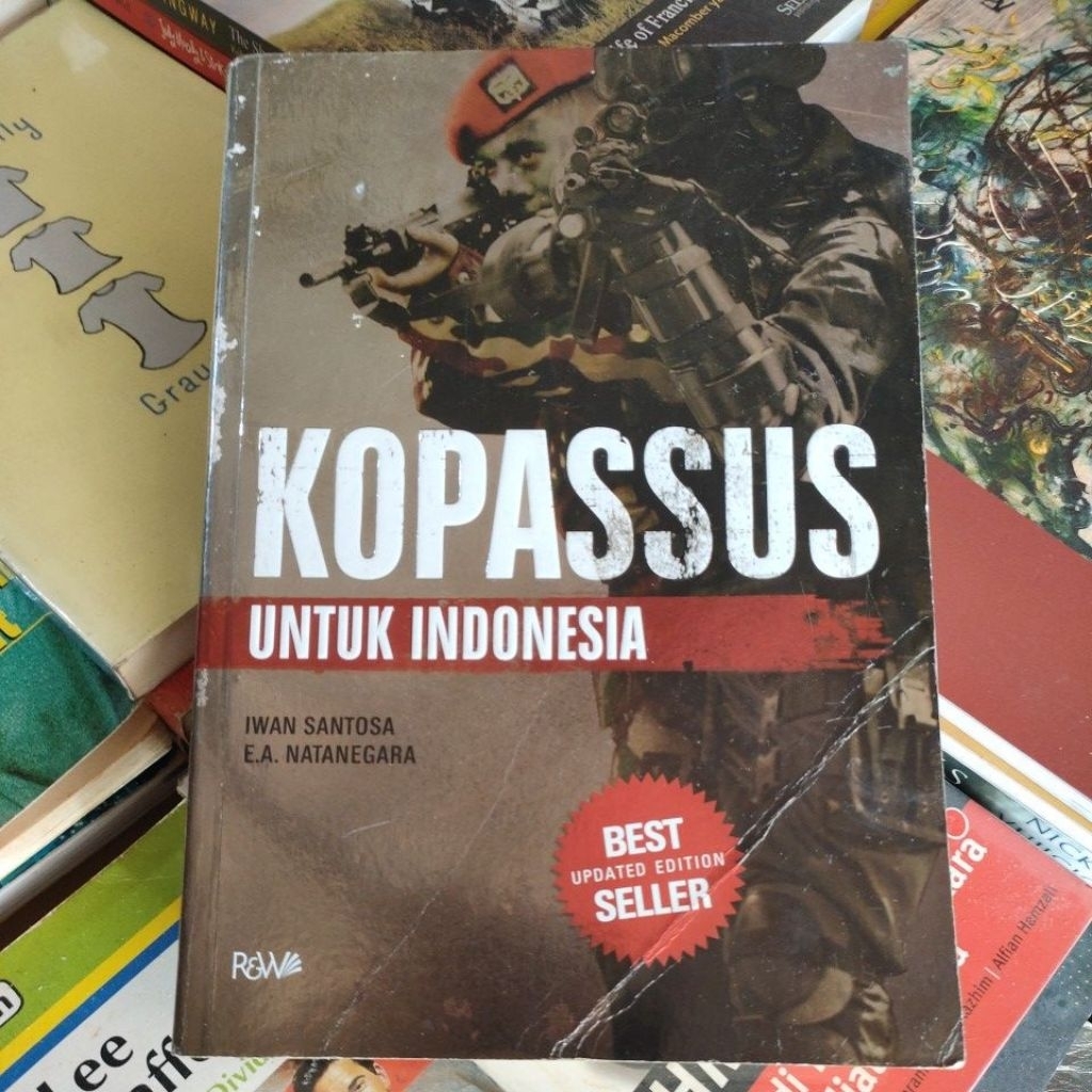 Buku Original Kopassus Untuk Indonesia oleh Iwan Santoso