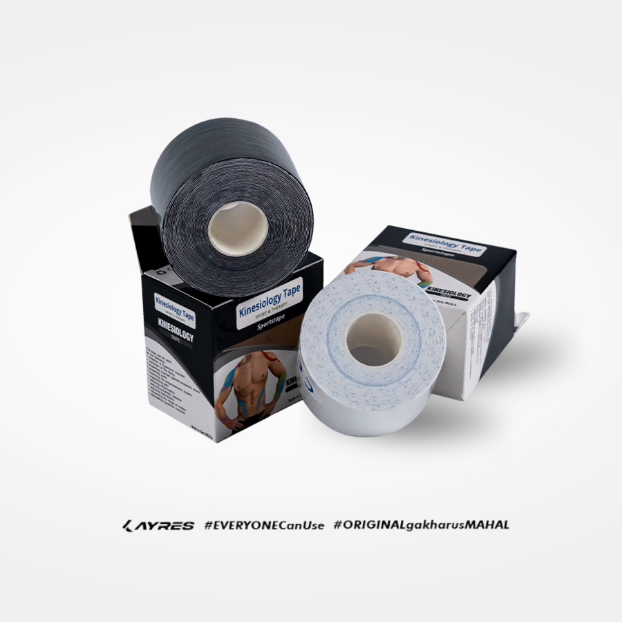 Kinesiology Tape Kinesio Therapy Perban Elastis Taping Jari Tangan Olahraga Futsal Bola Voli