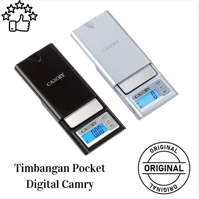 CAMRY Digital Pocket Scale - Timbangan Emas Camry Digital Pocket /  Timbangan Saku