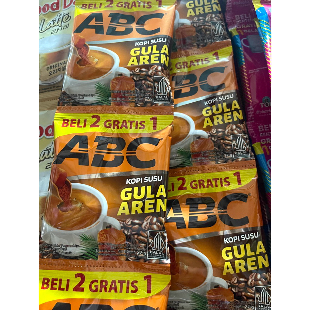 ABC Kopi susu gula aren 15pcs / Kopi ABC gula aren