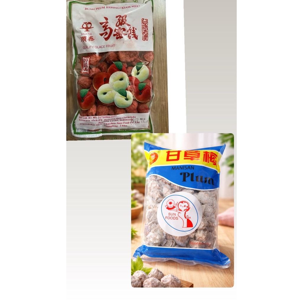 Manisan Plum/Asinan Kiamboy /Kiamboy asam manis asin/Kiamboy merah putih