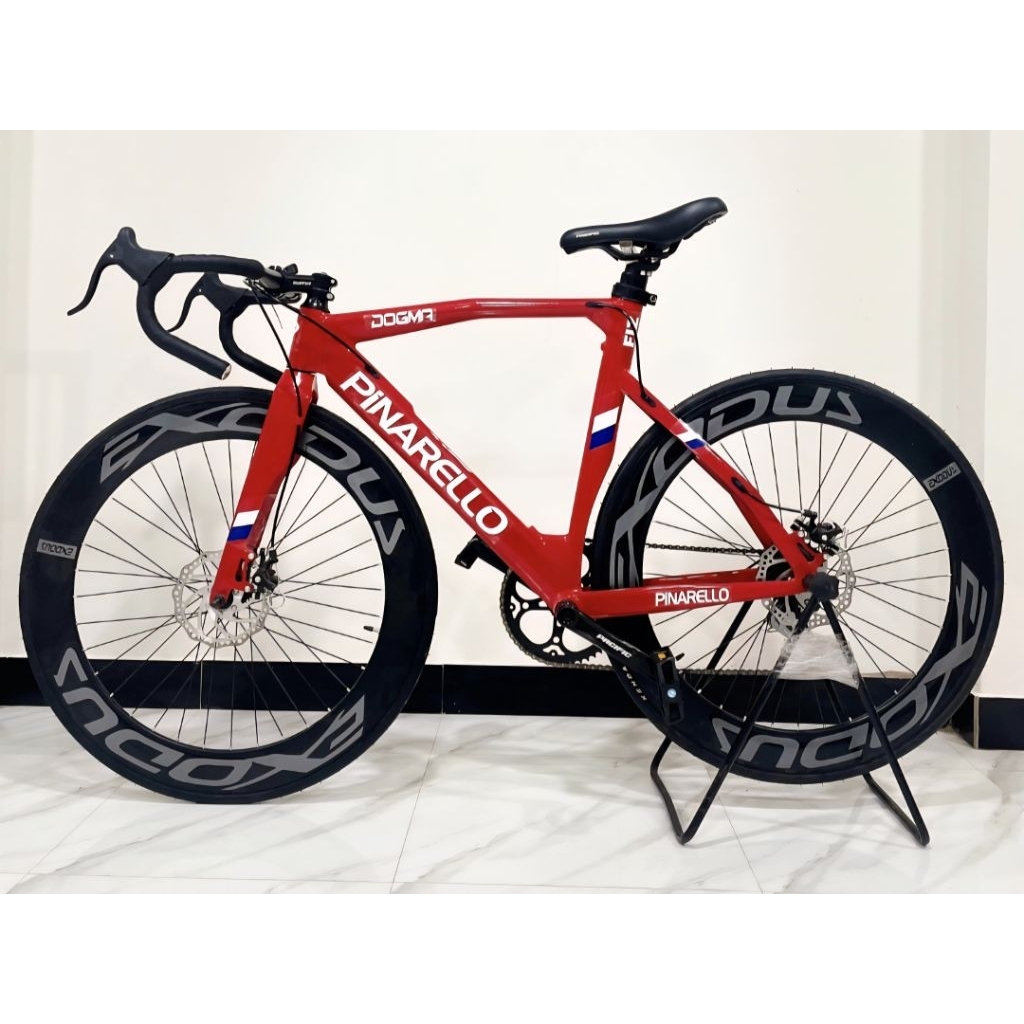 Roadbike / Sepeda Balap Model Pinarello Rims 70mm Custom
