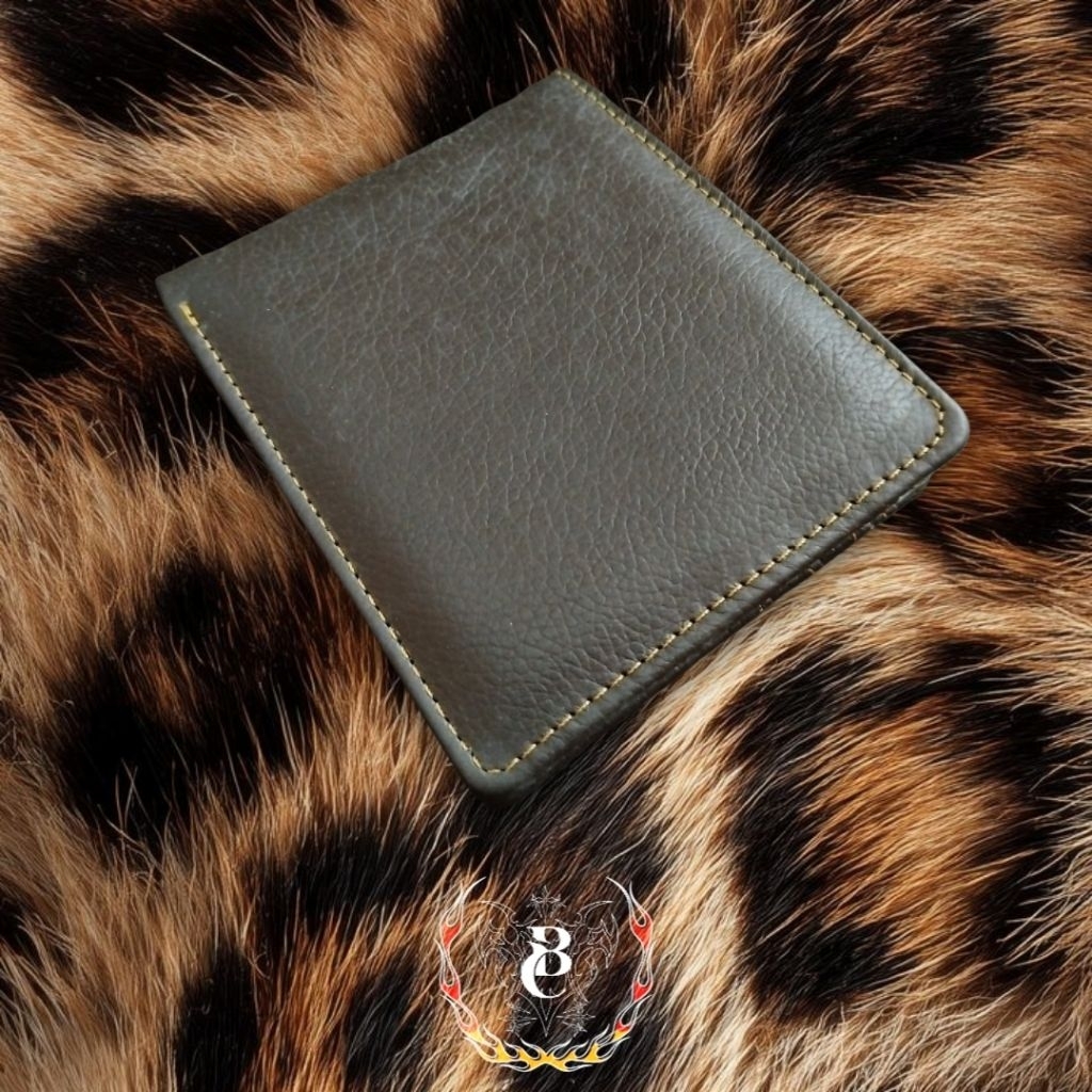 Dompet Lipat Uang Dan Kartu Kulit Asli