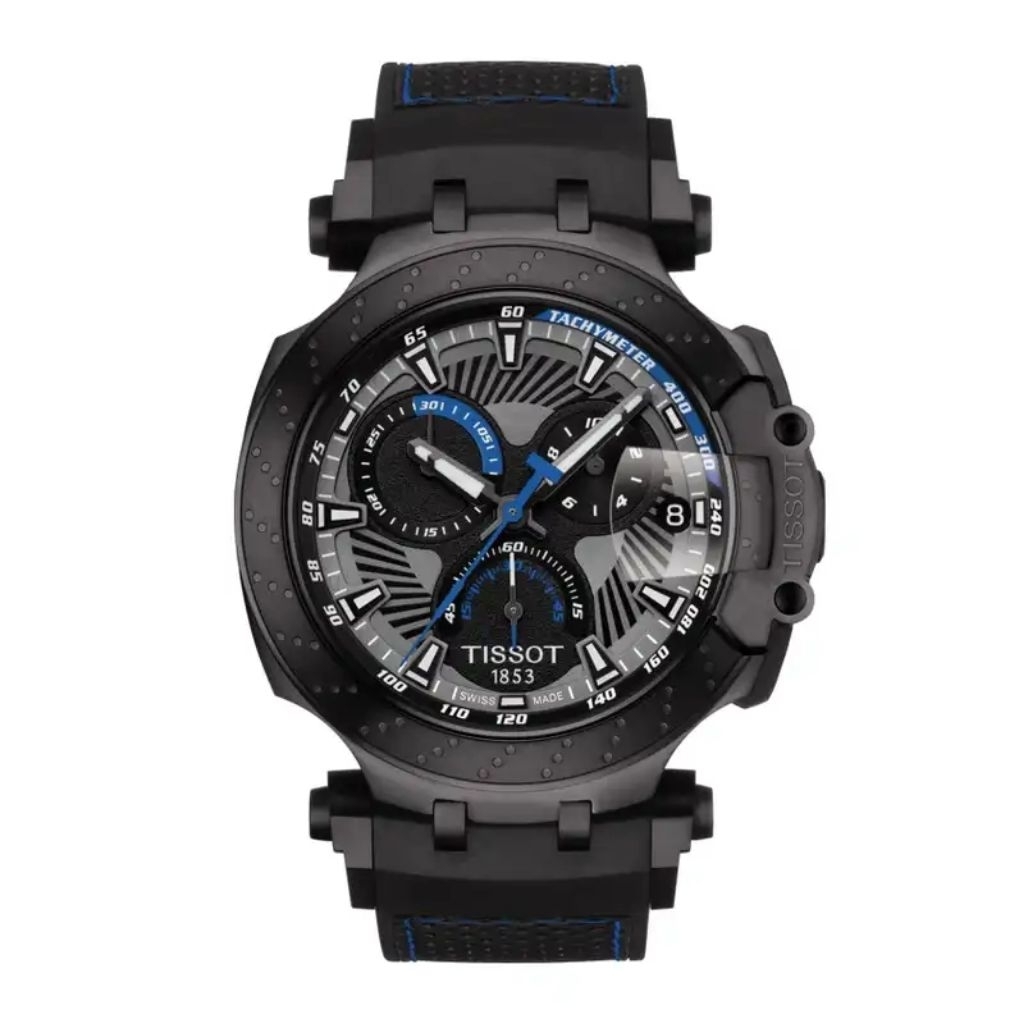 Original 100% Jam Tangan Pria Tissot T-Race Thomas Luthi Limited Edition T115.417.37.061.02 Rubber S
