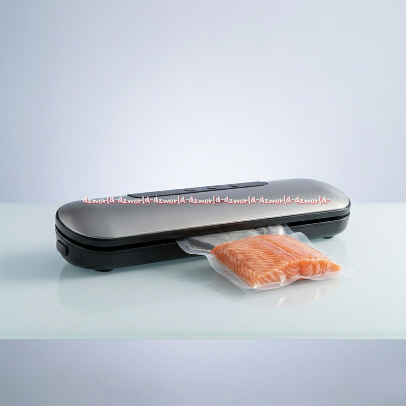 Kris Vacuum Sealer Slim 30cm Abu-abu Gelap Alat Mesin Pengemas Press Vakum Makanan Kedap Udara & Oto