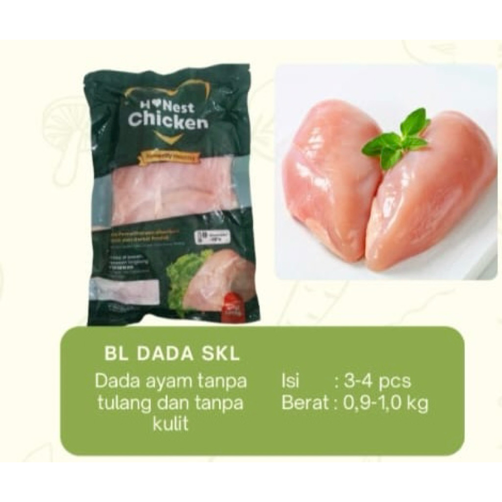 Dada ayam kampung probiotik tanpa tulang