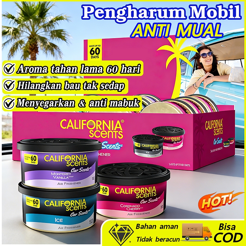 CALIFORNIA SCENTS PARFUM MOBIL ORIGINAL CALIFORNIA SCENT PEWANGI MOBIL CALIFORNIA pewangi mobil