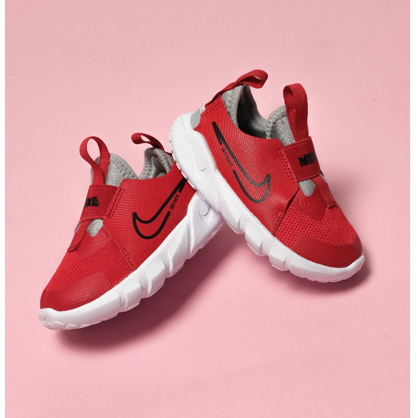 Sepatu Anak / Sepatu Kids / Nike Flex Runner 2 - RED FOAM