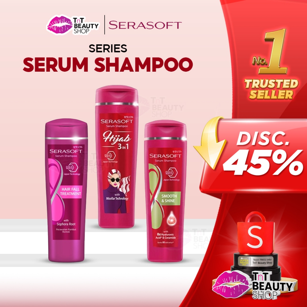 Serasoft Hair Fall Treatment Series - Shampoo 170 mL - Conditioner 170 mL  | TnT Beauty Shop