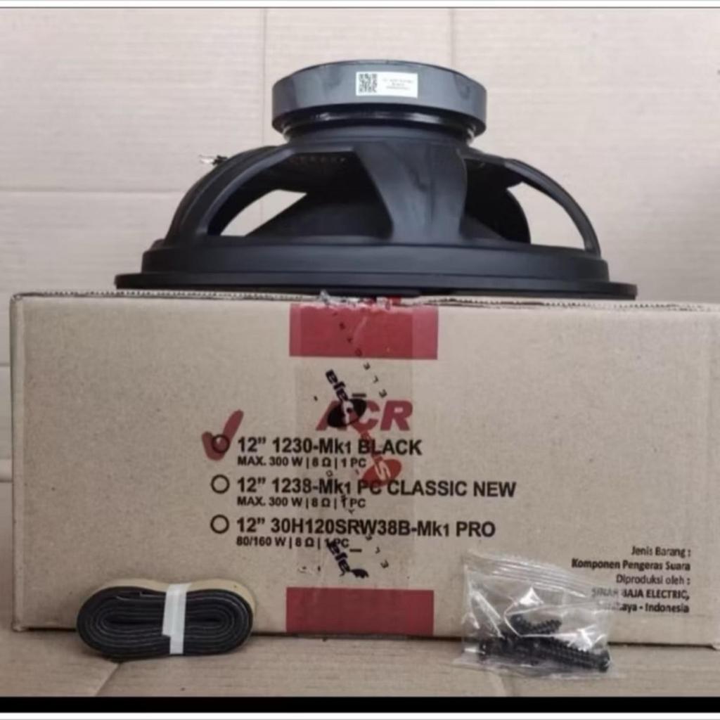 Speaker ACR 1230 MKI BLACK – Fullrange / ACR 12 inch 1230 MK1 Black