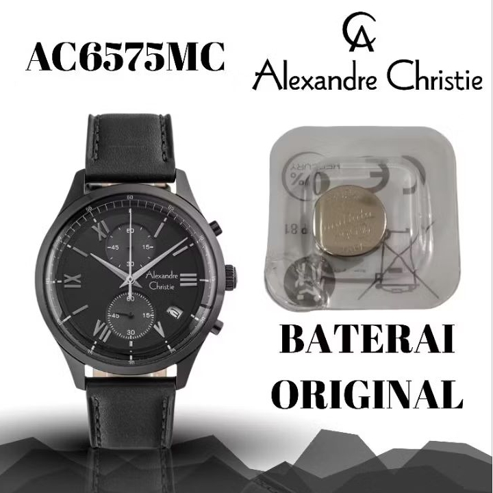 BATERAI JAM ALEXANDRE CHRISTIE ORIGINAL AC6575MC