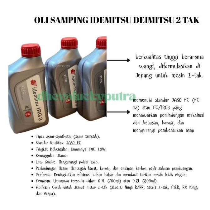 OLI SAMPING IDEMITSU DEIMITSU 2 TAK