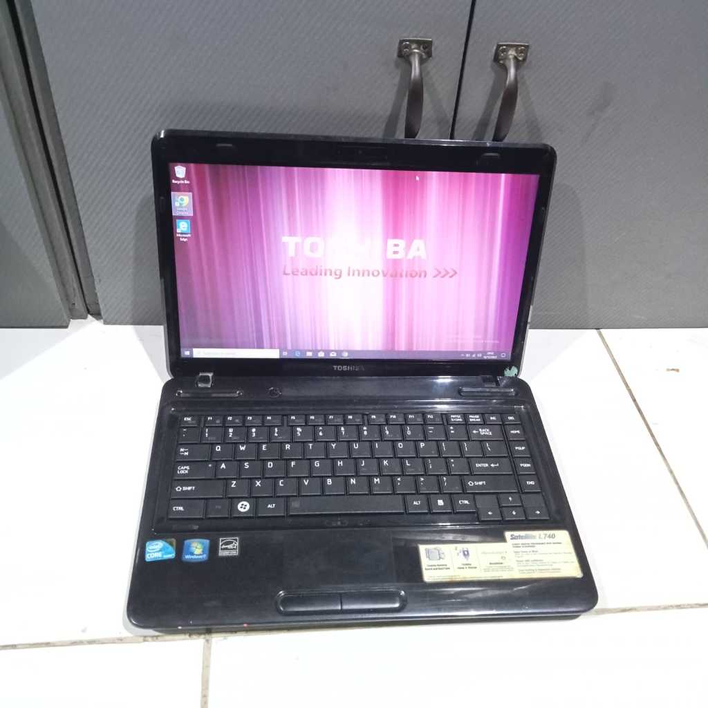 Laptop Toshiba Saltelite L740, Core i3, Ram 4/320Gb, Hd Graphic, Black