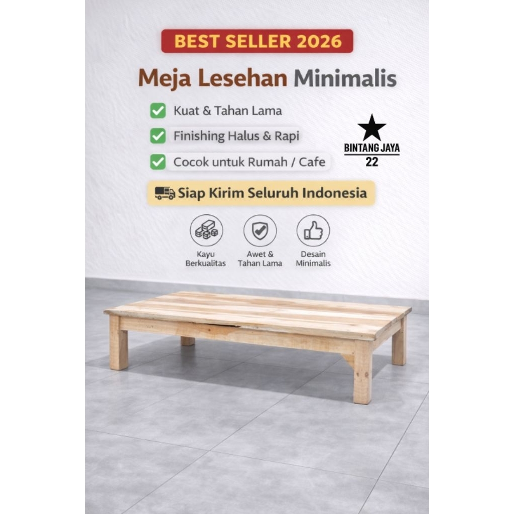 Meja Lesehan Kayu Meja Makan Meja Minimalis