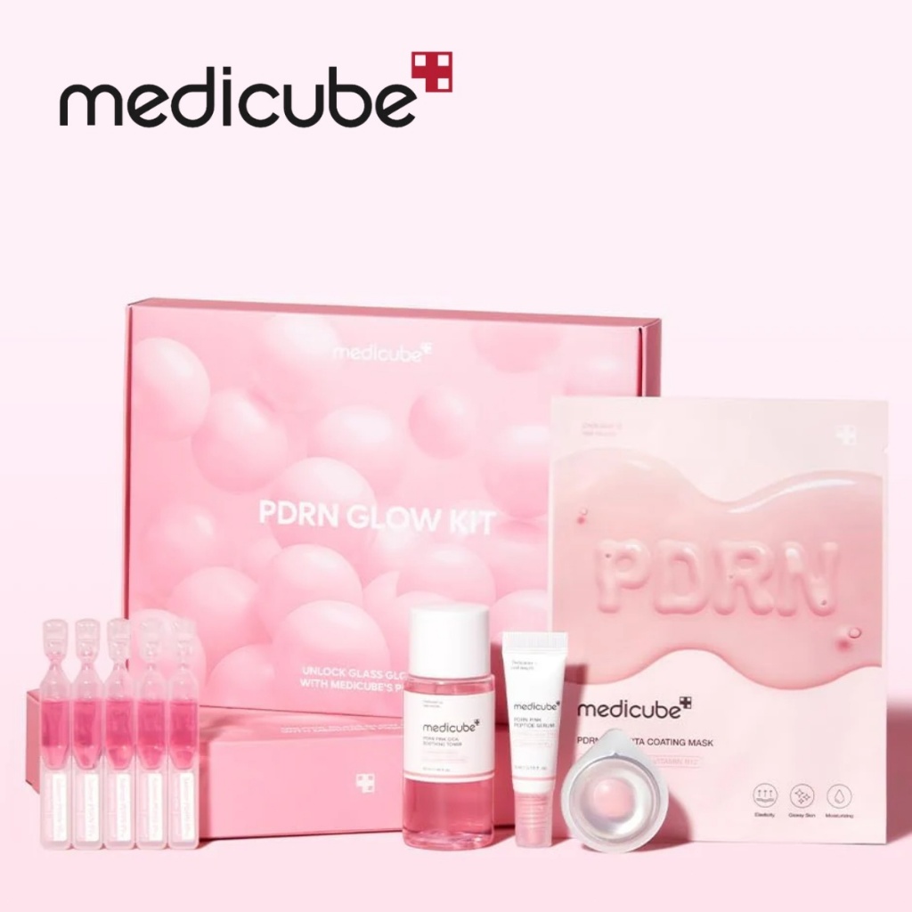 medicube PDRN glow trial kit / 5-piece set - GIft Set