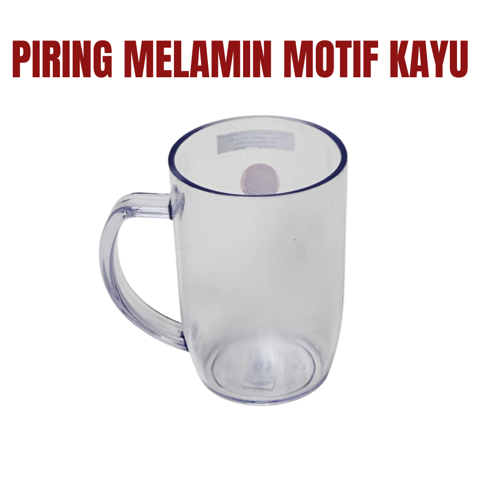 Gelas Gagang Teh Kopi Susu Jus Gelas Bening Melamin Termurah Tahan Panas