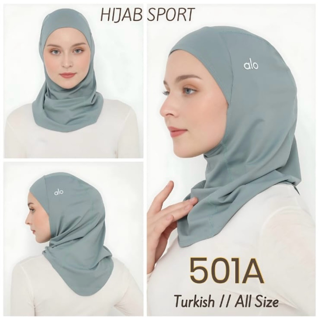 HIJAB WANITA SPORT RUNNING PREMIUM