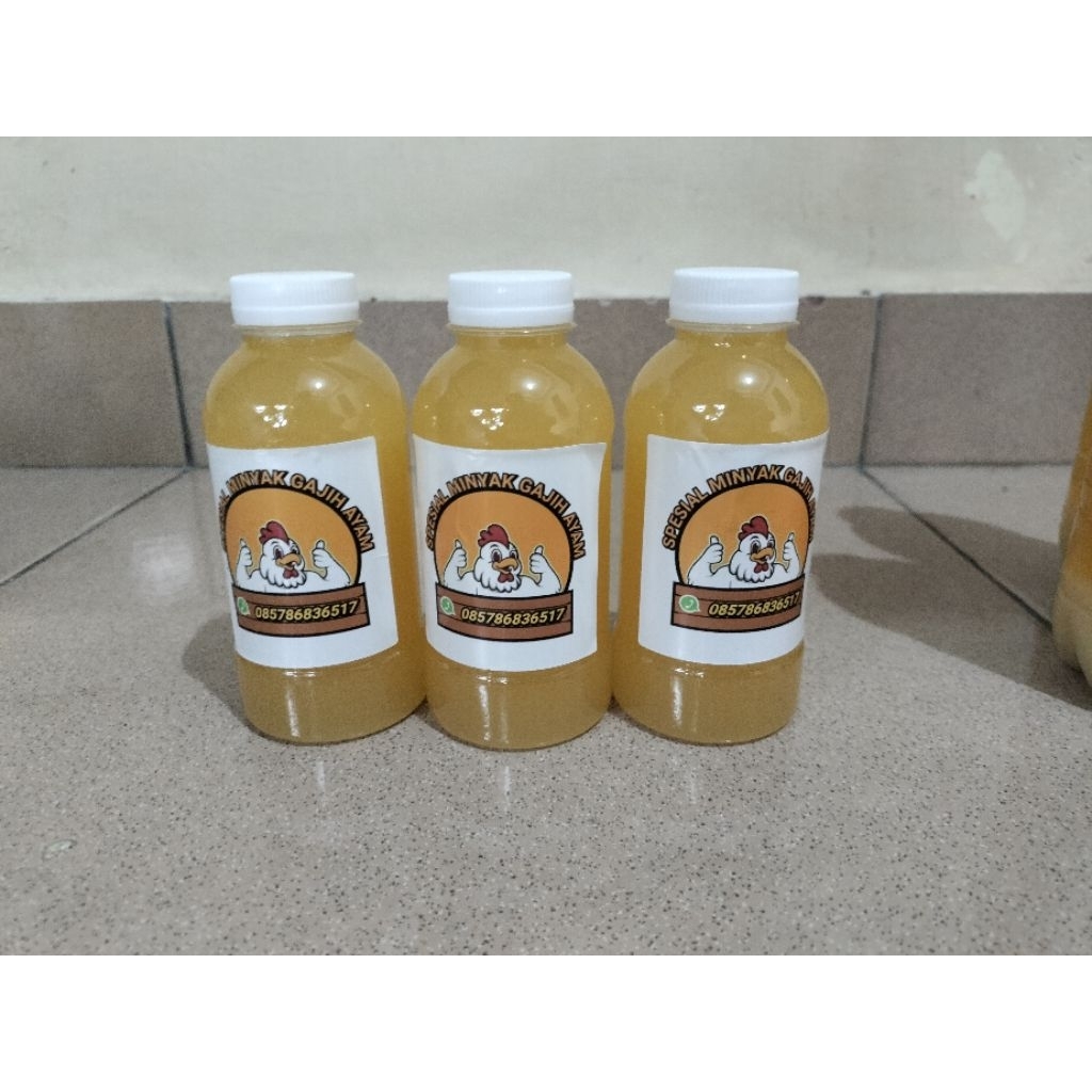 minyak gajih ayam murni 200 ml