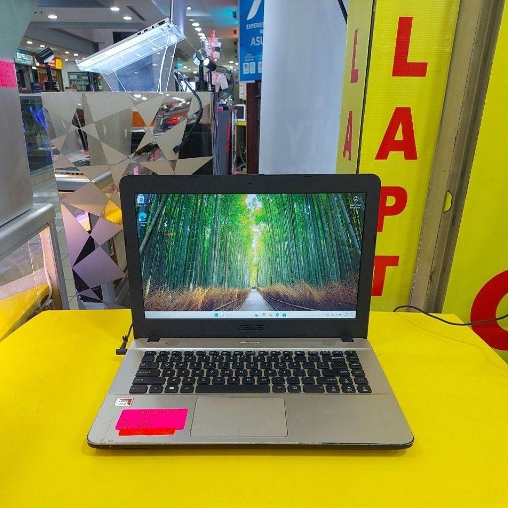laptop asus X441B amd a4 9125 ram 4gb ssd 256gb 1279