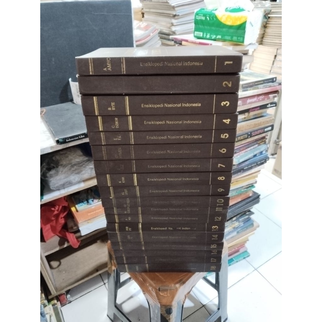 Buku ENSIKLOPEDI NASIONAL INDONESIA 1-18