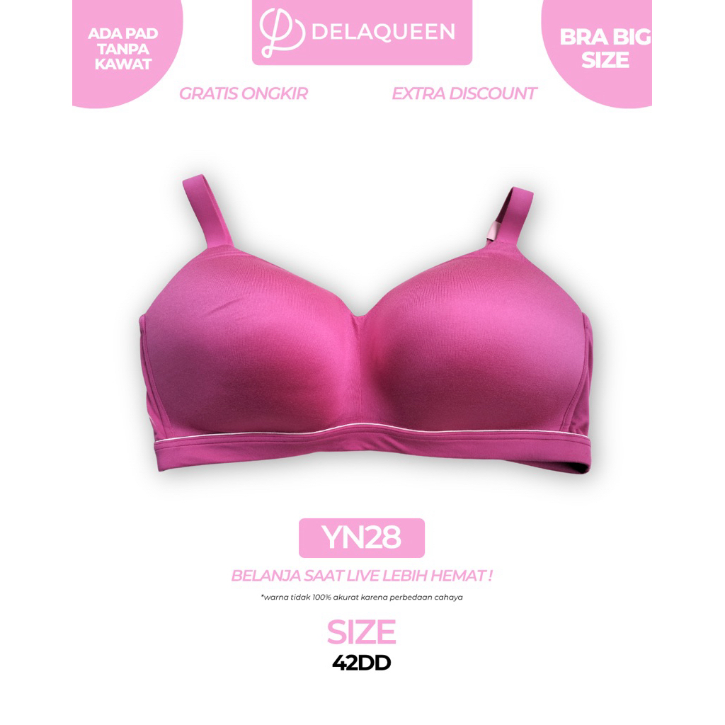 Delaqueen | Bra Big Size Bra Jumbo 42DD YN28