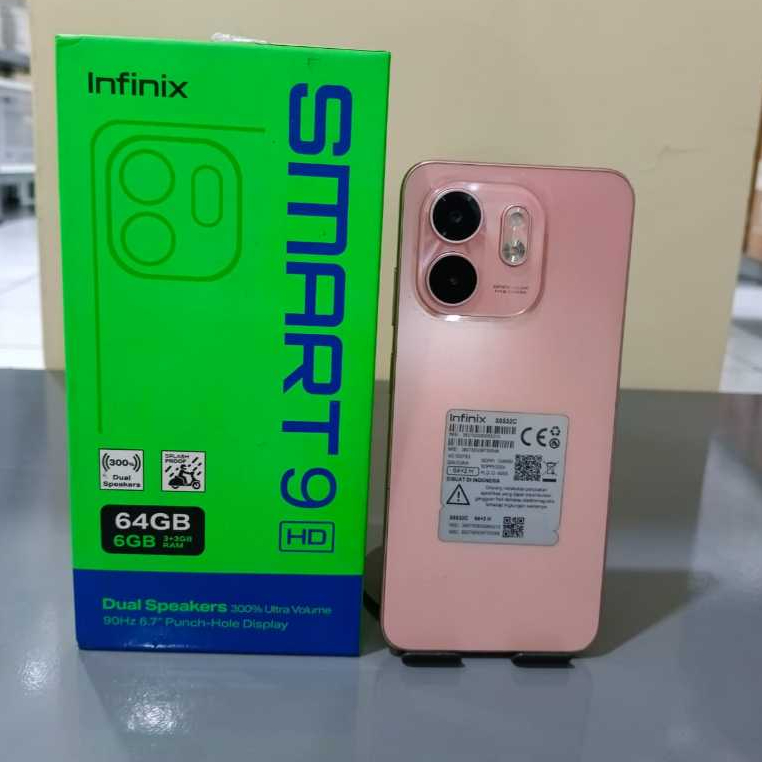Handphone Infinix Smart 9 HD Ram 3 64GB