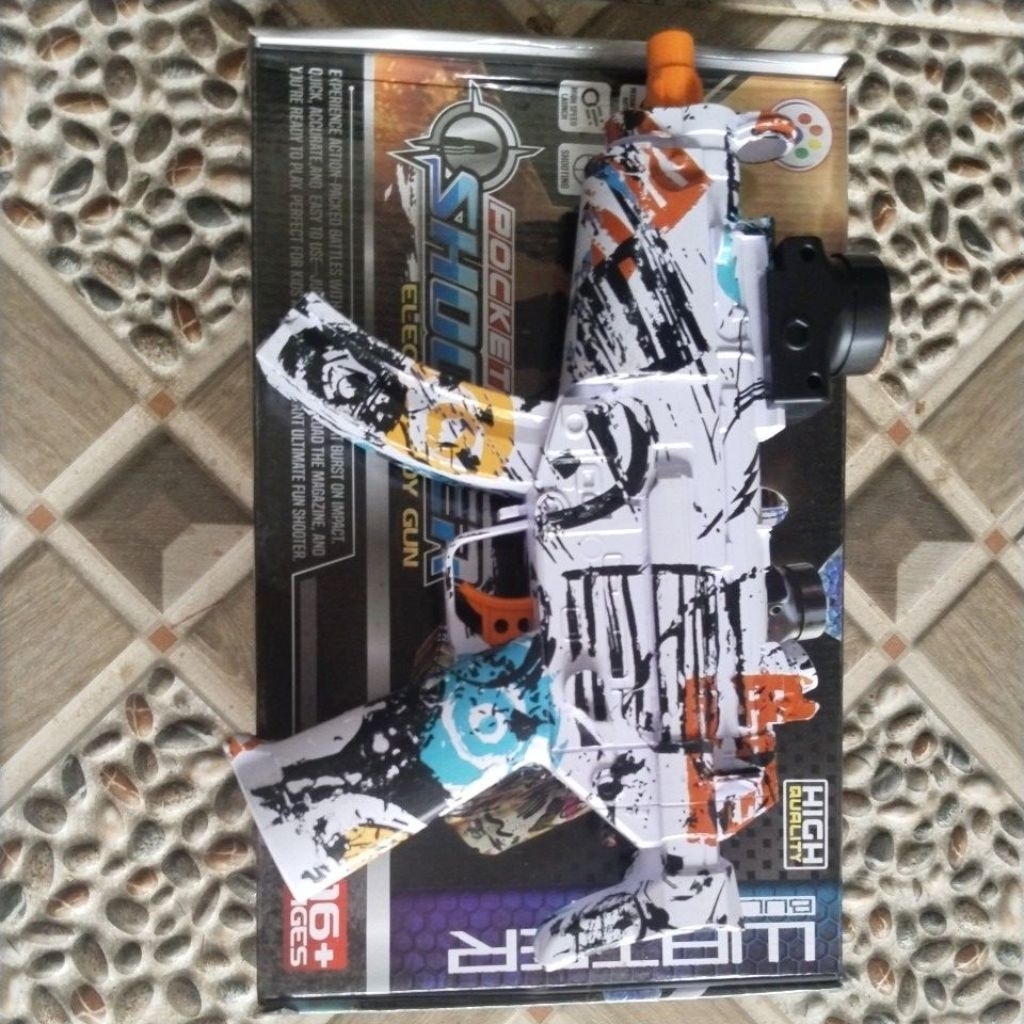 mainan water gel blaster - water gel bullet gun