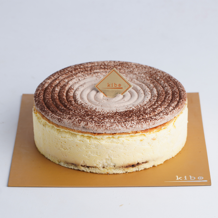KIBO Choco Crunchy Cheese Cake - Kue Ulang Tahun