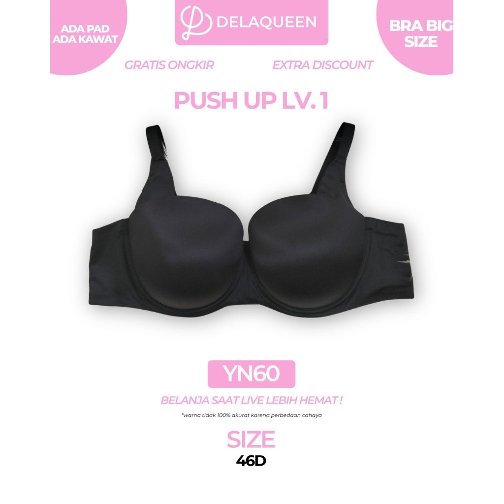 Delaqueen | Bra Big Size Bra Jumbo Bh Big Size 46D YN60